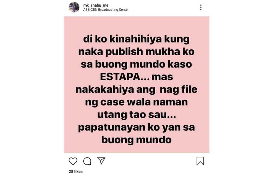 Kathelyn Dupaya took a swipe at Ynez Veneracion over unpaid dues accusation Kathelyn Dupaya took a swipe at Ynez Veneracion over unpaid dues accusation