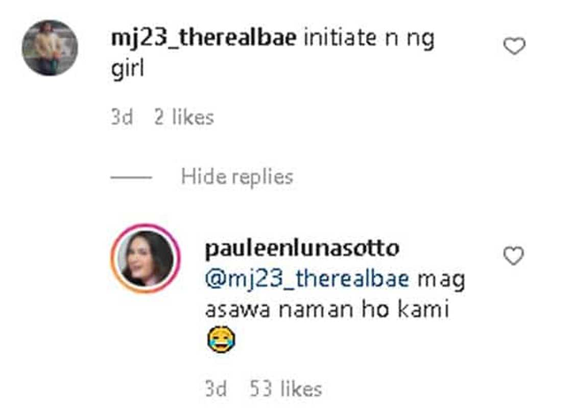 Pauleen Luna fires back at basher who questioned her kiss with Bossing Vic Pauleen Luna fires back at basher who questioned her kiss with Bossing Vic