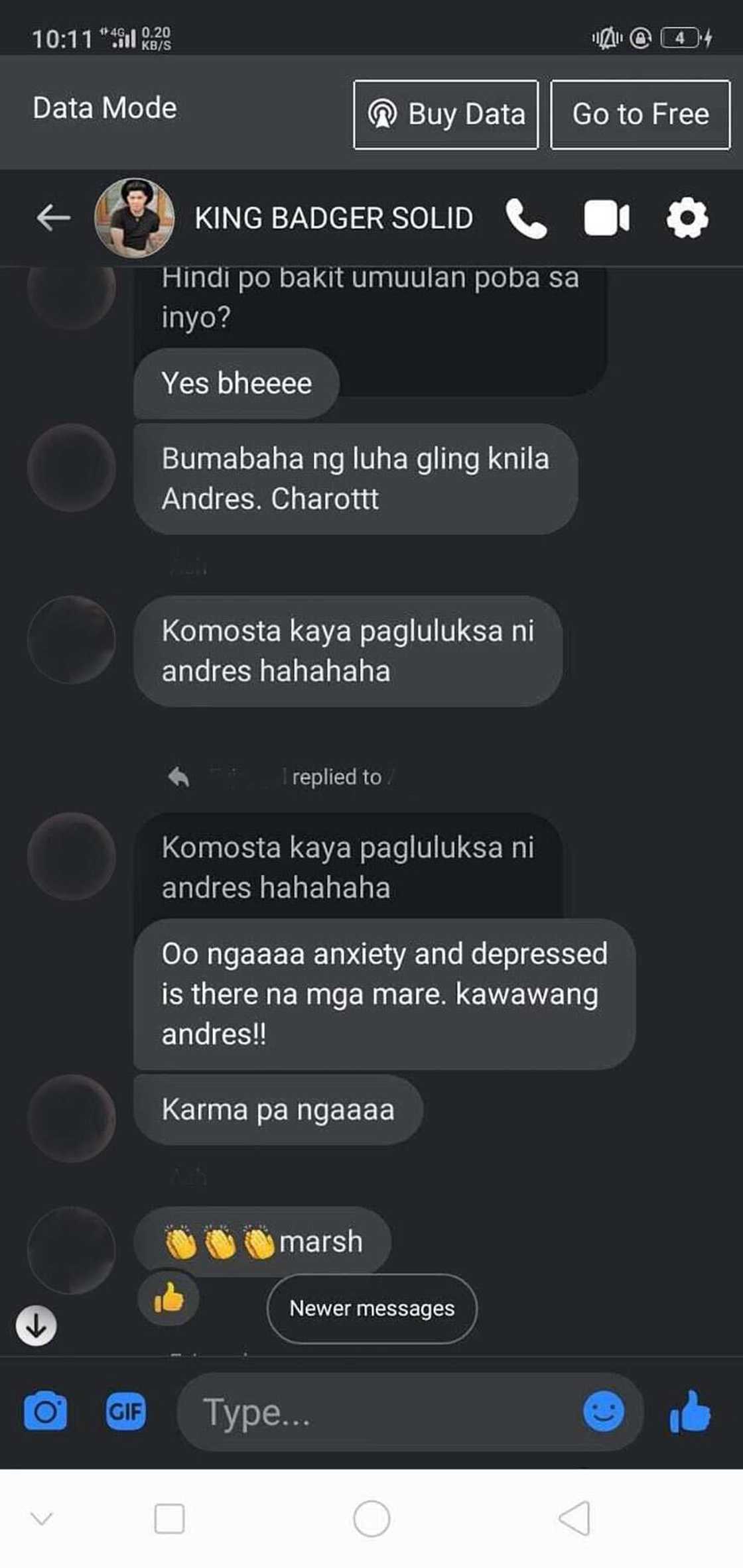 Jon Gutierrez, binanatan ang kanyang dalawang fans na nang-insulto sa pagluluksa ni Jelai Andres Jon Gutierrez, binanatan ang kanyang dalawang fans na nang-insulto sa pagluluksa ni Jelai Andres