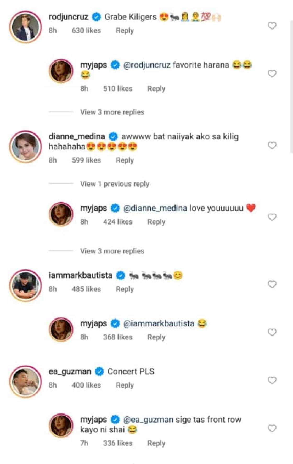 Dianne Medina, sinabing naiiyak siya sa kilig sa duet nila Rayver Cruz at Julie Anne San Jose Dianne Medina, sinabing naiiyak siya sa kilig sa duet nila Rayver Cruz at Julie Anne San Jose