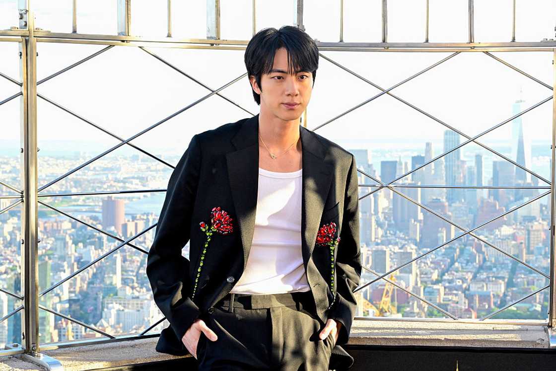 BTS's Jin lights the Empire State Building