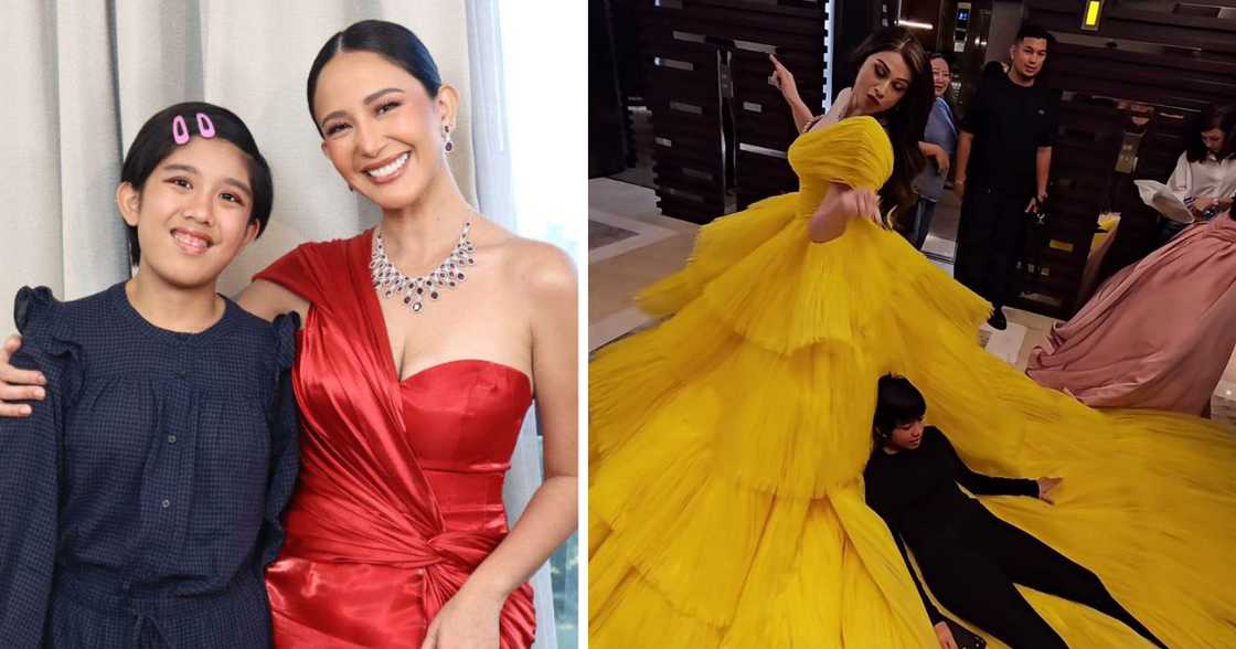 Katrina Halili’s daughter Katie turns Carla Abellana’s gown into a lounge spot at GMA Gala 2025 Katrina Halili’s daughter Katie turns Carla Abellana’s gown into a lounge spot at GMA Gala 2025
