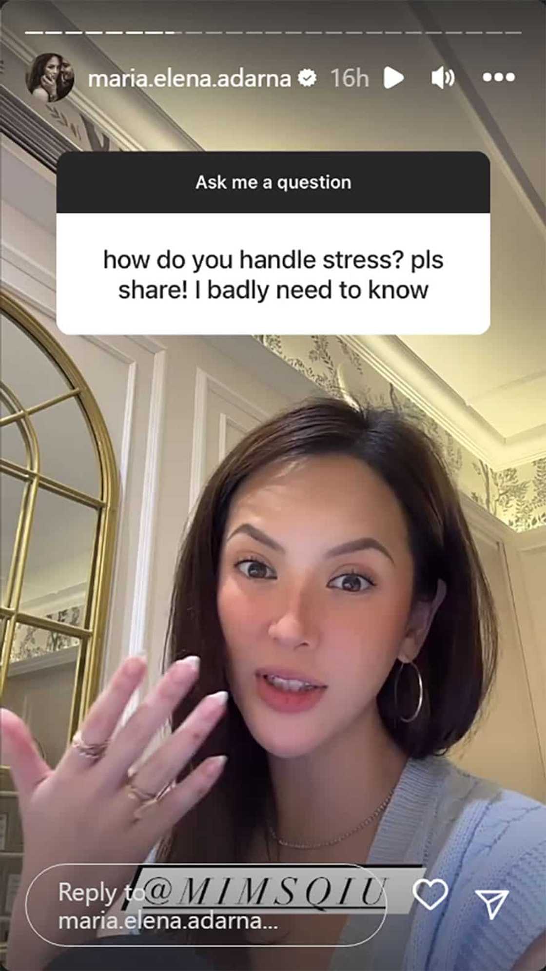 Ellen Adarna, sinagot tanong ano puwedeng gawin pag nasa stressful situation: “Look at your beautiful nails” Ellen Adarna, sinagot tanong ano puwedeng gawin pag nasa stressful situation: “Look at your beautiful nails”