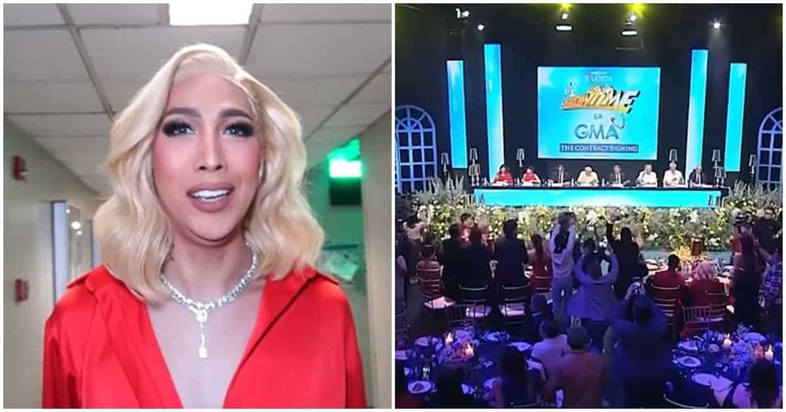 Vice Ganda gives a glimpse into It's Showtime's contract signing with GMA Vice Ganda gives a glimpse into It's Showtime's contract signing with GMA