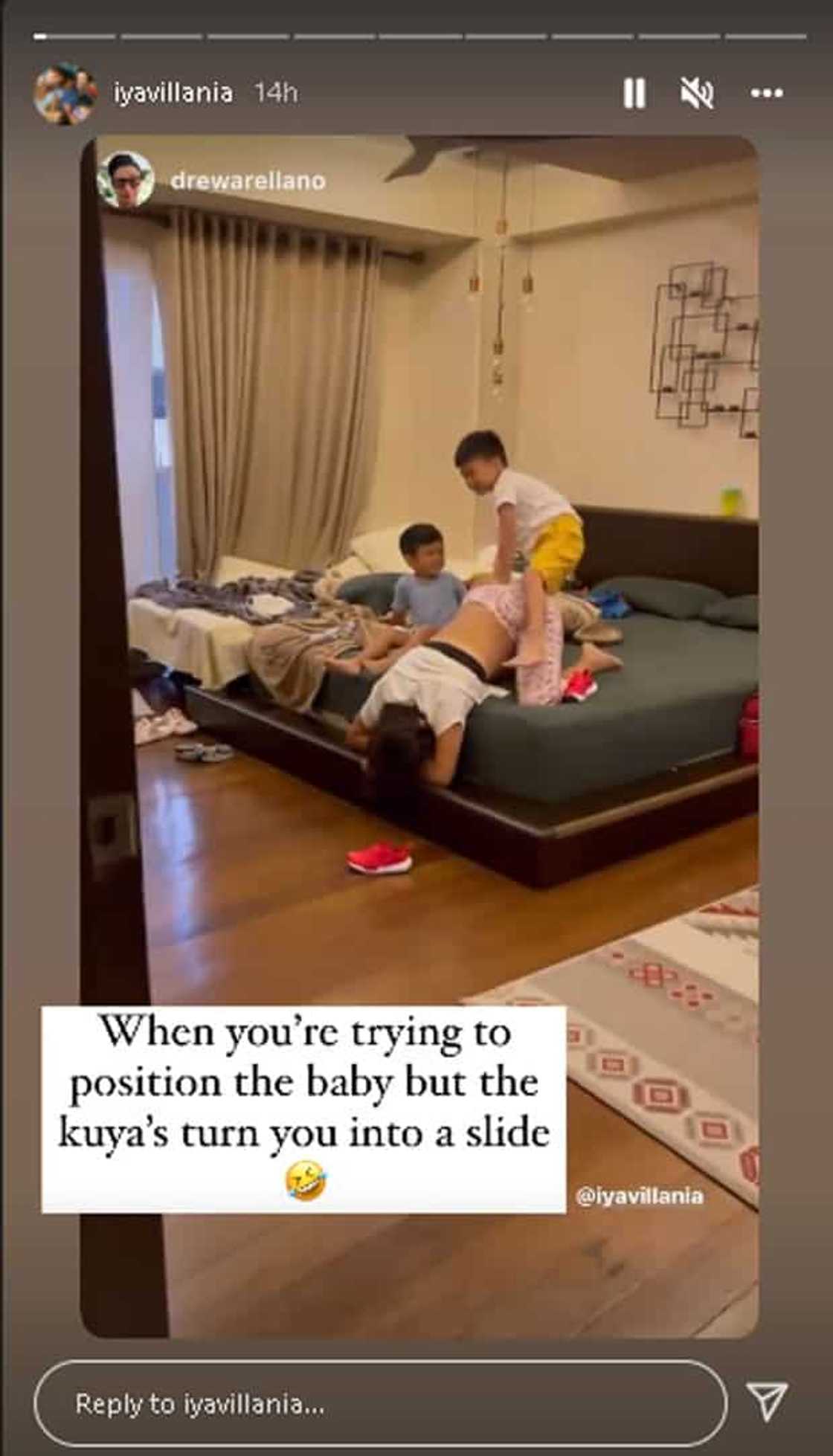 Drew Arellano, nawindang sa mga pinagagagawa ng mga bata kay Iya: "Turn into a slide" Drew Arellano, nawindang sa mga pinagagagawa ng mga bata kay Iya: "Turn into a slide"