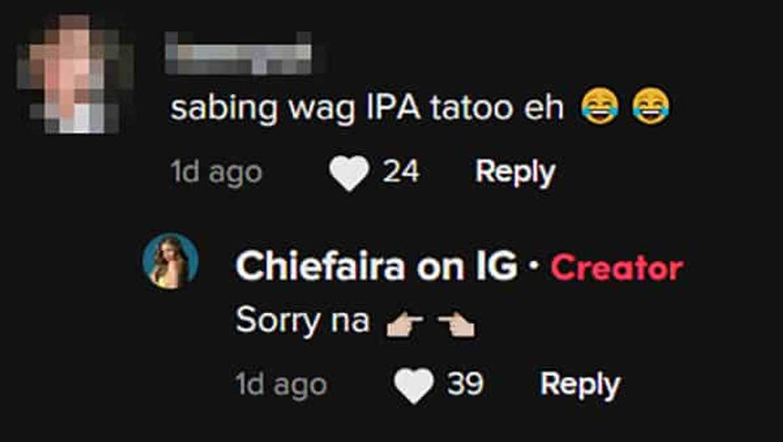 Aira Lipata, usap-usapan matapos mapansin ang kanyang tattoo cover-up Aira Lipata, usap-usapan matapos mapansin ang kanyang tattoo cover-up