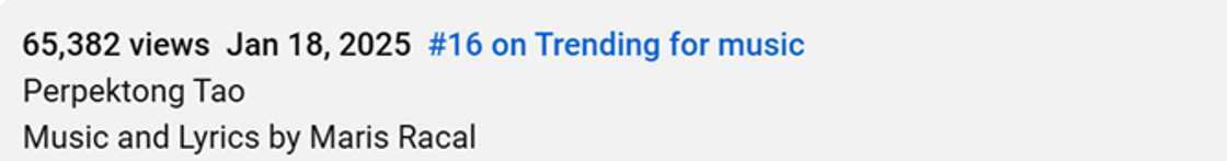 Music video ng bagong kanta ni Maris Racal, trending sa YouTube Music video ng bagong kanta ni Maris Racal, trending sa YouTube