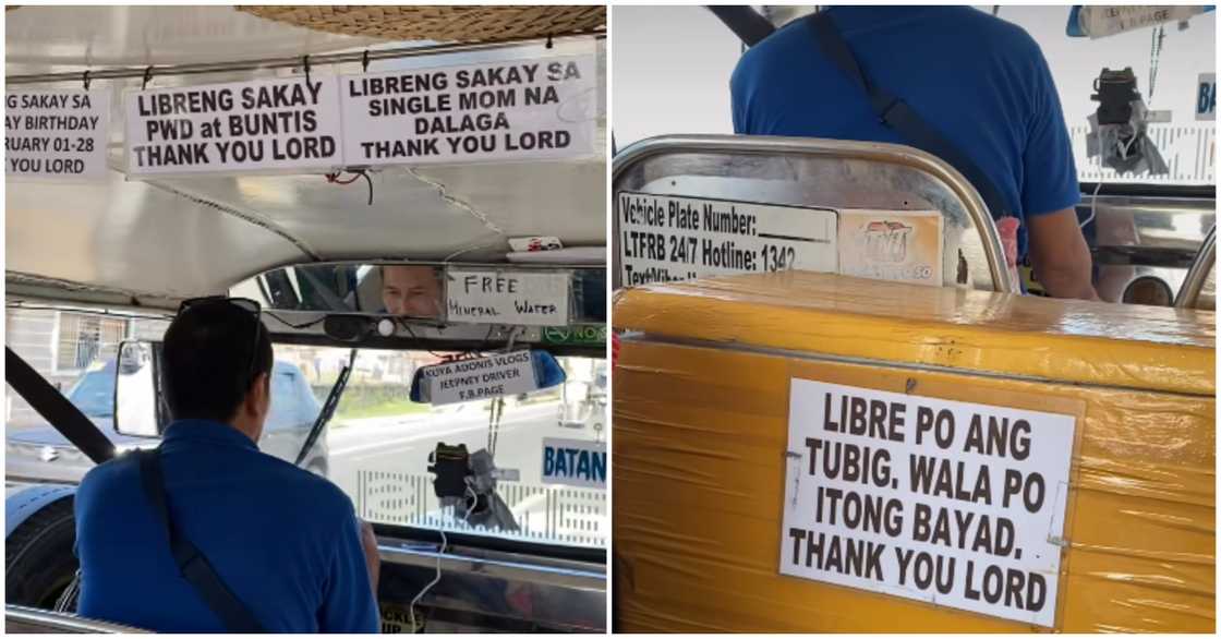 Freebies sa isang jeepney, umantig sa puso ng netizens Freebies sa isang jeepney, umantig sa puso ng netizens