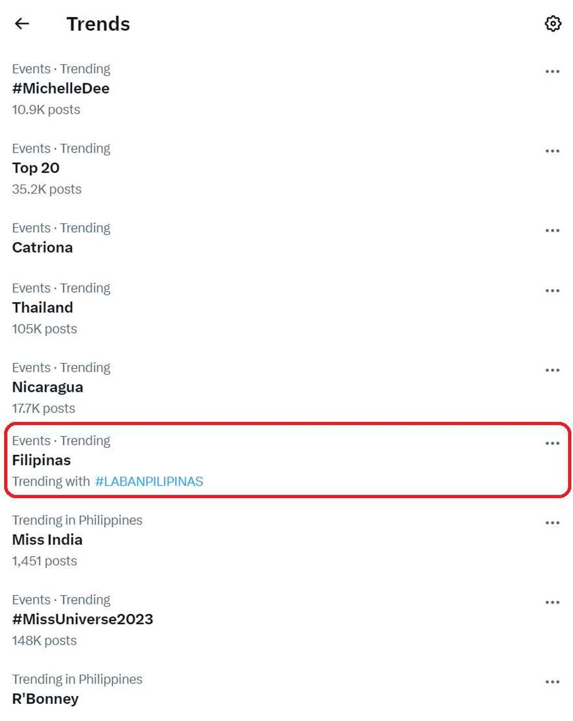 Michelle Dee, proud na isinigaw ang "Filipinas" sa intro segment ng Miss Universe 2023 prelims Michelle Dee, proud na isinigaw ang "Filipinas" sa intro segment ng Miss Universe 2023 prelims
