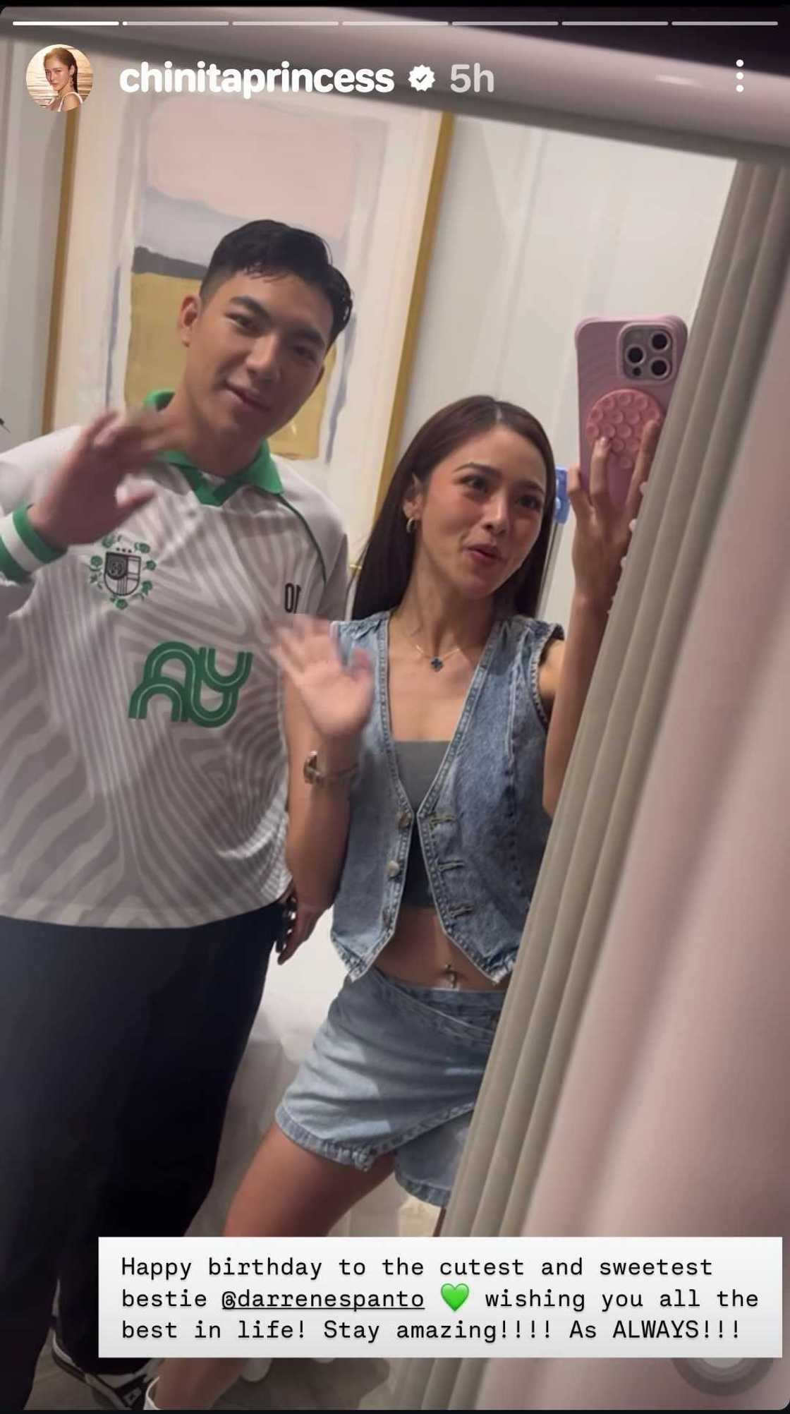 Kim Chiu, nag-post ng nakakaantig na "bestie tribute" sa kaarawan ni Darren Espanto Kim Chiu, nag-post ng nakakaantig na "bestie tribute" sa kaarawan ni Darren Espanto