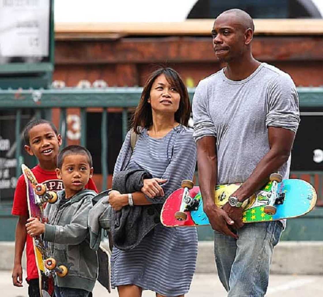 Dave Chappelle wife and kids