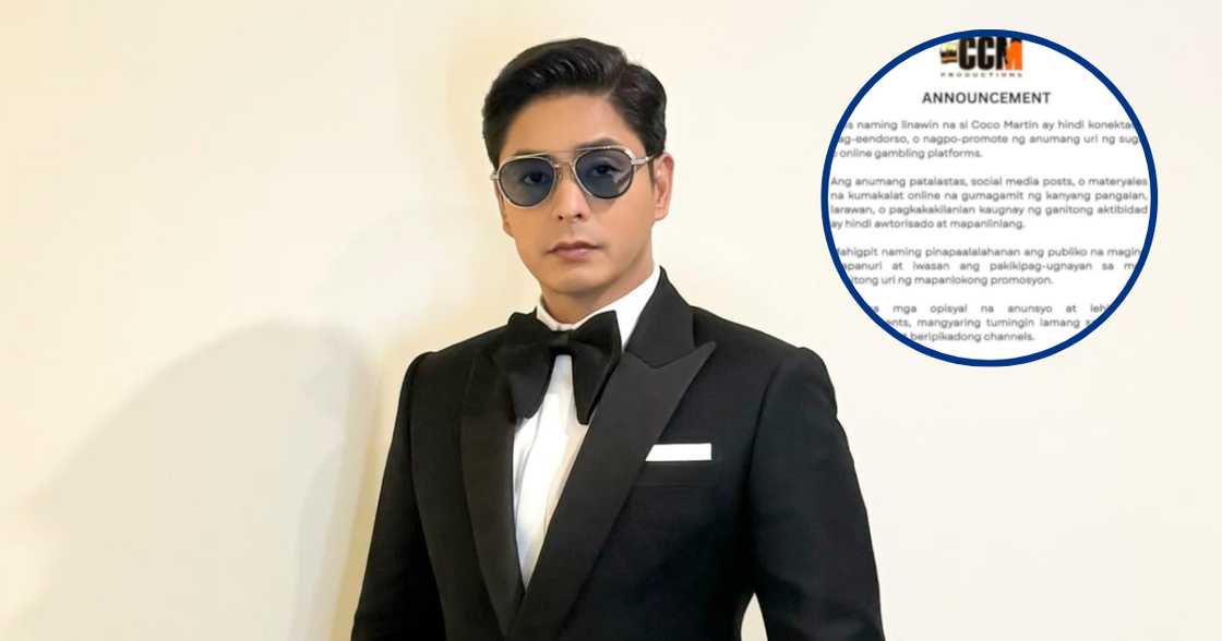 Kampo ni Coco Martin, itinanggi ang kaugnayan sa “mapanlokong promosyon” Kampo ni Coco Martin, itinanggi ang kaugnayan sa “mapanlokong promosyon”