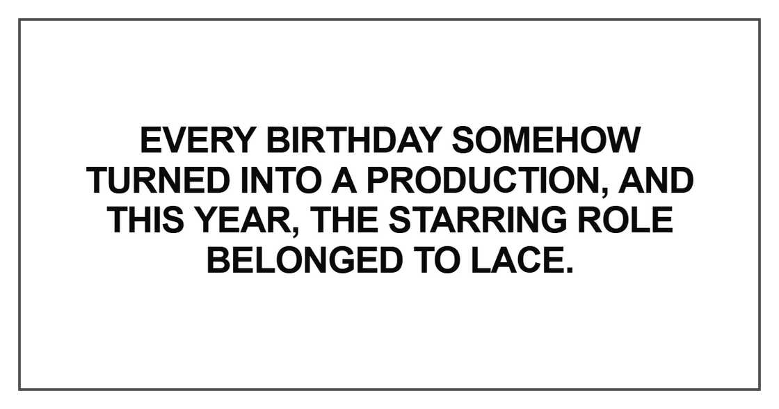 Every birthday somehow Every birthday somehow
