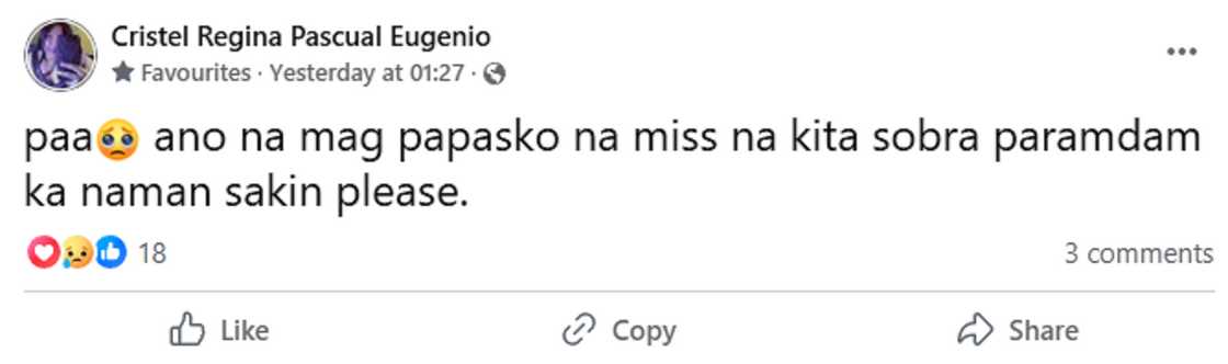 Cristel Regina Pascual Eugenio on Facebook Cristel Regina Pascual Eugenio on Facebook