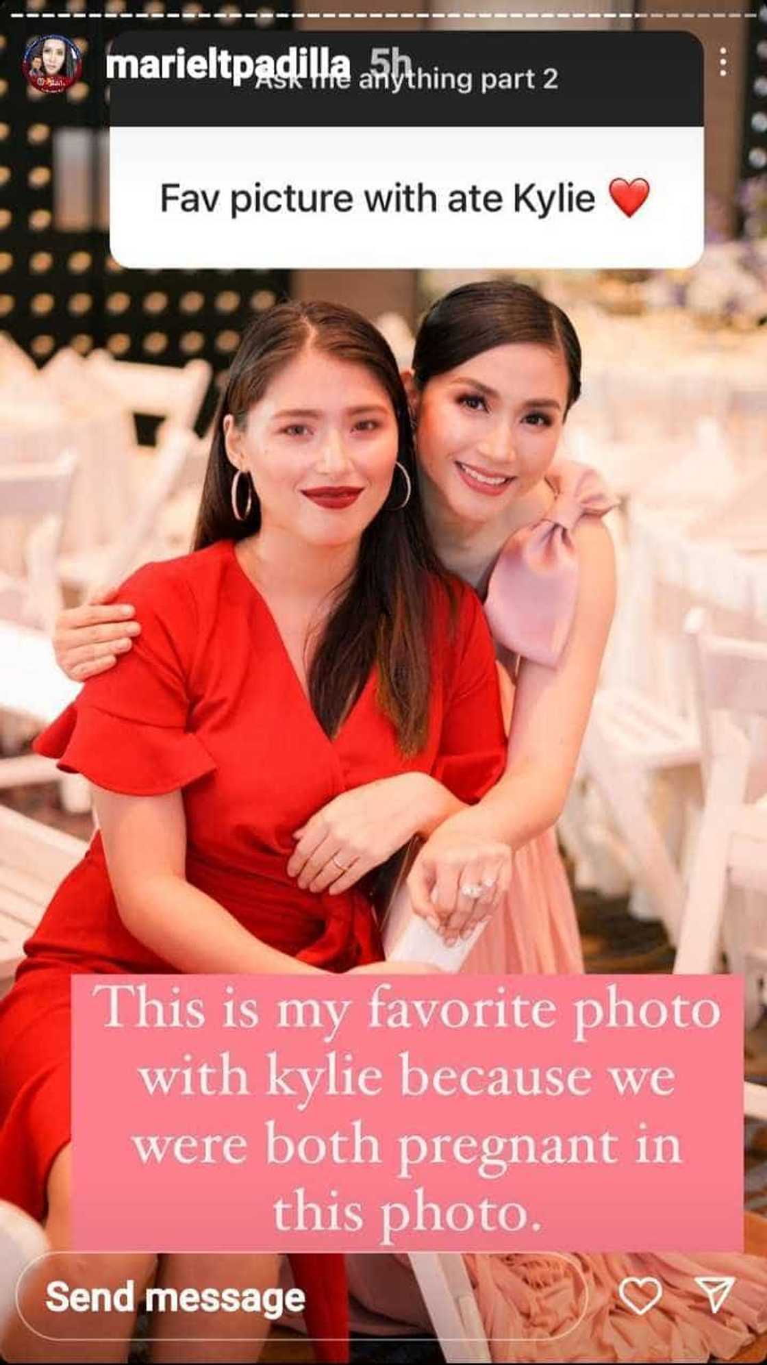 Mariel Rodriguez shares her favorite photo with Kylie Padilla Mariel Rodriguez shares her favorite photo with Kylie Padilla