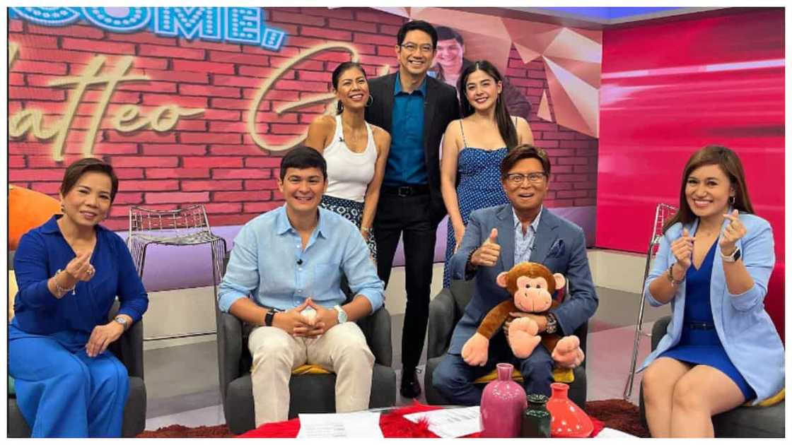 Matteo Guidicelli, masayang sinalubong ng kanyang Unang Hirit family