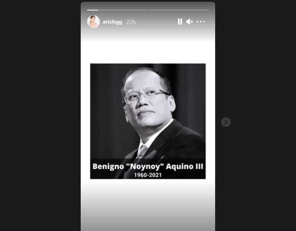 Erich Gonzales visits PNoy’s wake; bonds with Josh & Bimby Aquino