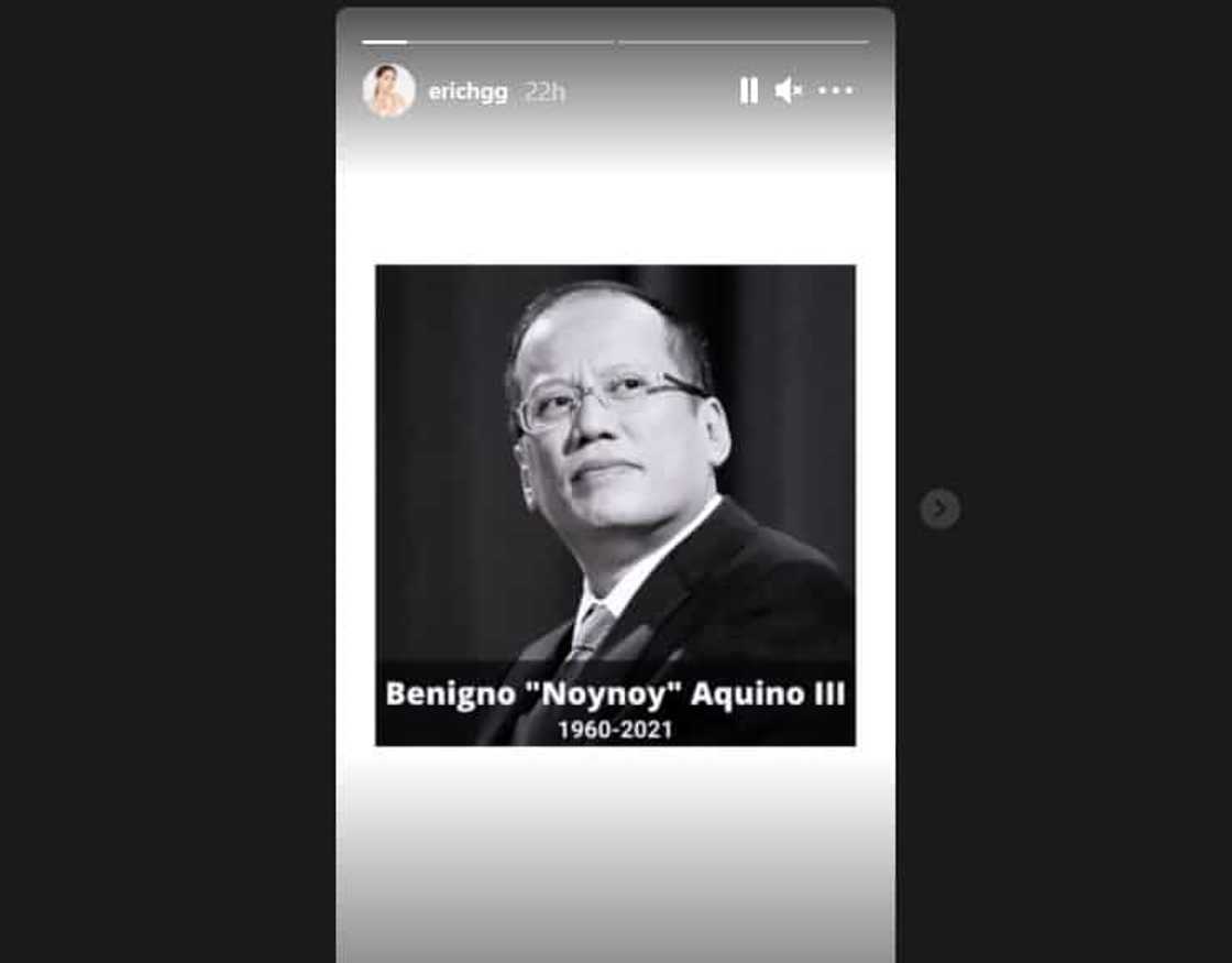 Erich Gonzales visits PNoy’s wake; bonds with Josh & Bimby Aquino Erich Gonzales visits PNoy’s wake; bonds with Josh & Bimby Aquino
