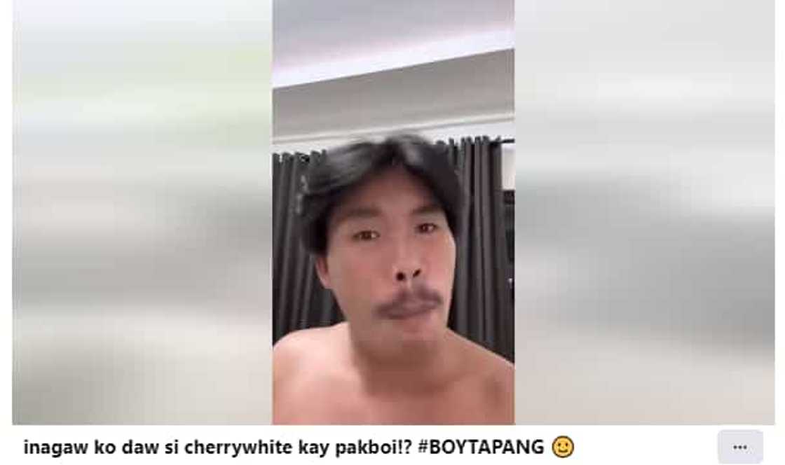Boy Tapang, umalma sa mga bashers: "Kahit hindi ako pogi, hindi ako mang-aagaw" Boy Tapang, umalma sa mga bashers: "Kahit hindi ako pogi, hindi ako mang-aagaw"