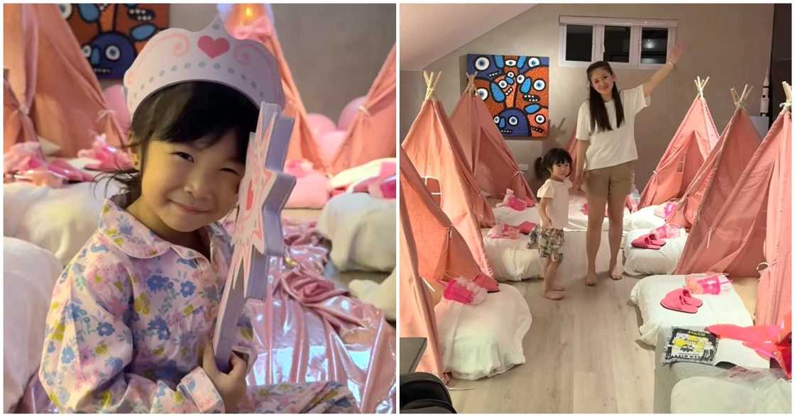 Sheena Halili, ibinida ang slumber b-day party ni Martina: "DIY Party ulit"