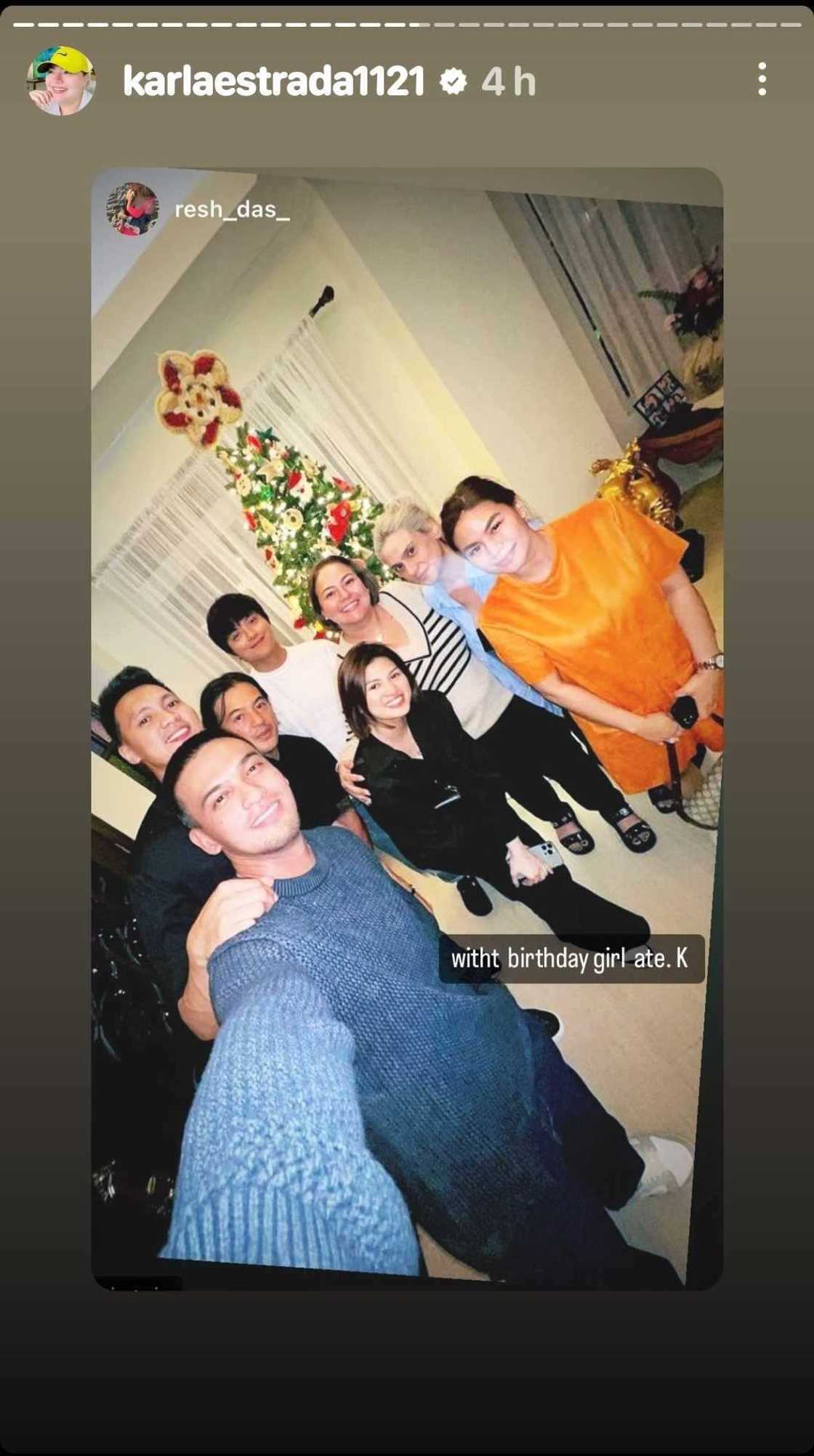 Karla Estrada, ilang pasilip sa birthday celebration niya kasama ang mga mahal sa buhay, viral Karla Estrada, ilang pasilip sa birthday celebration niya kasama ang mga mahal sa buhay, viral