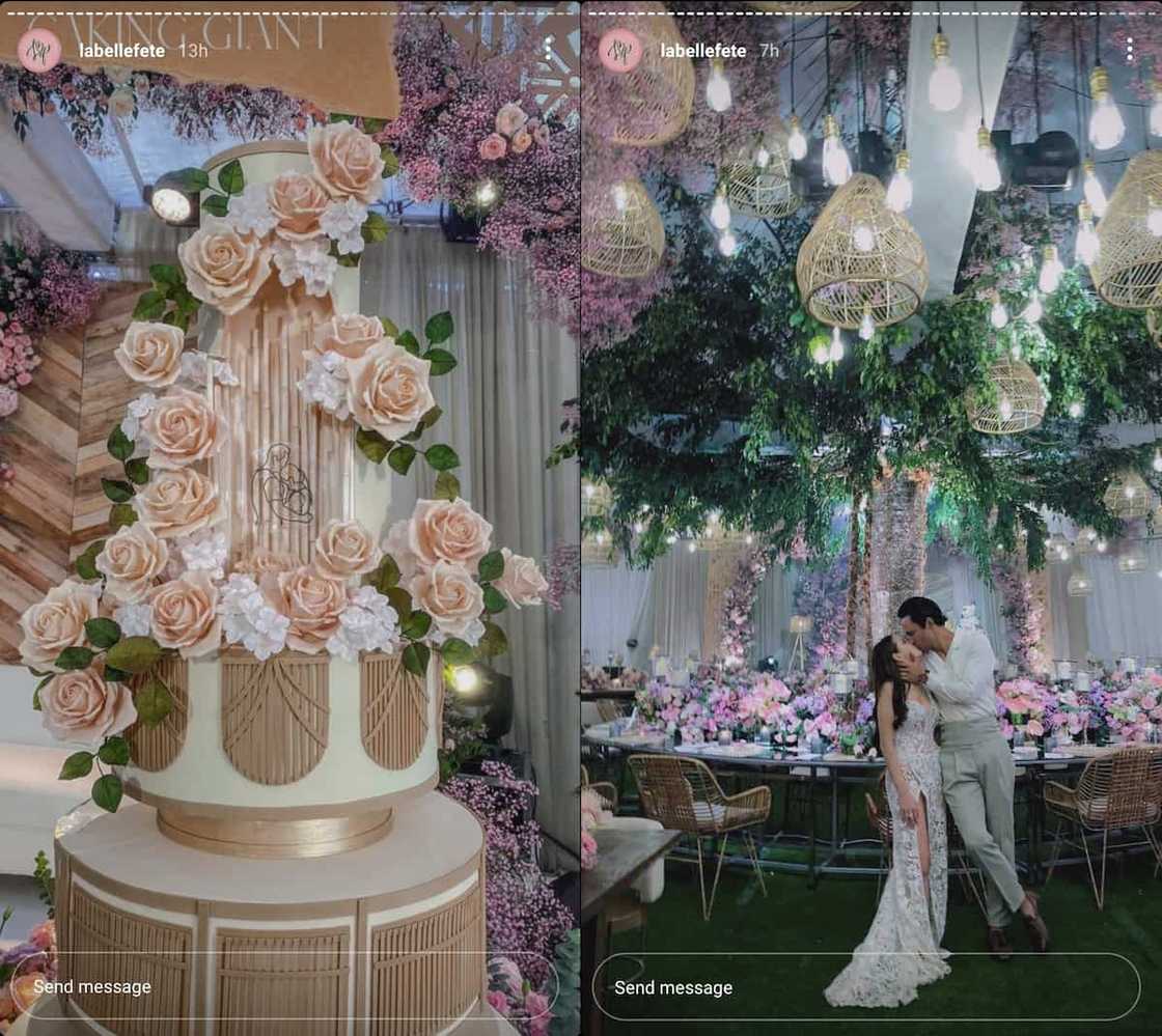Photos from Ellen Adarna, Derek Ramsay's lavish wedding reception goes viral Photos from Ellen Adarna, Derek Ramsay's lavish wedding reception goes viral