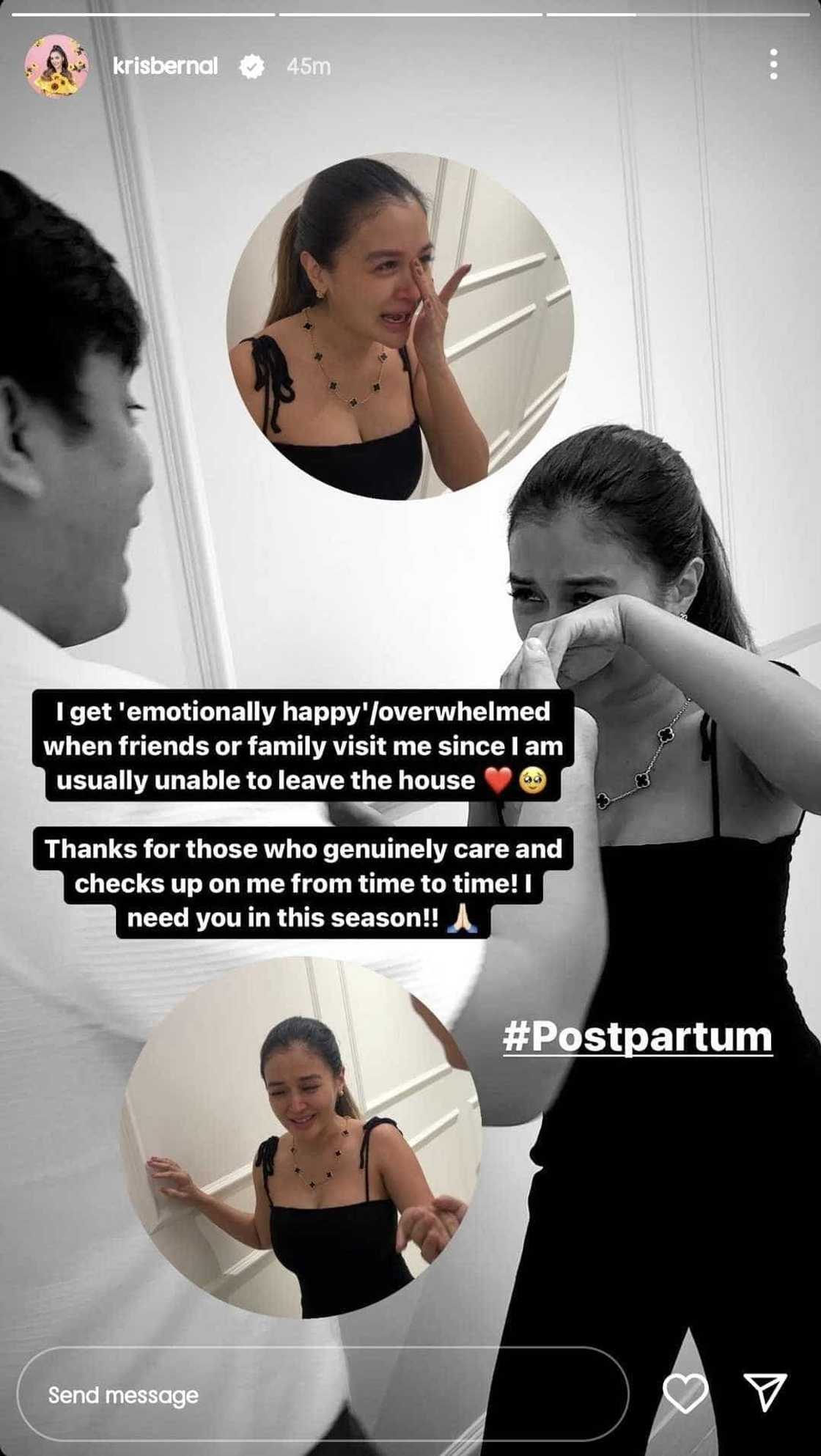 Kris Bernal, emosyonal, naiyak matapos bisitahin ng kanyang kaibigan Kris Bernal, emosyonal, naiyak matapos bisitahin ng kanyang kaibigan