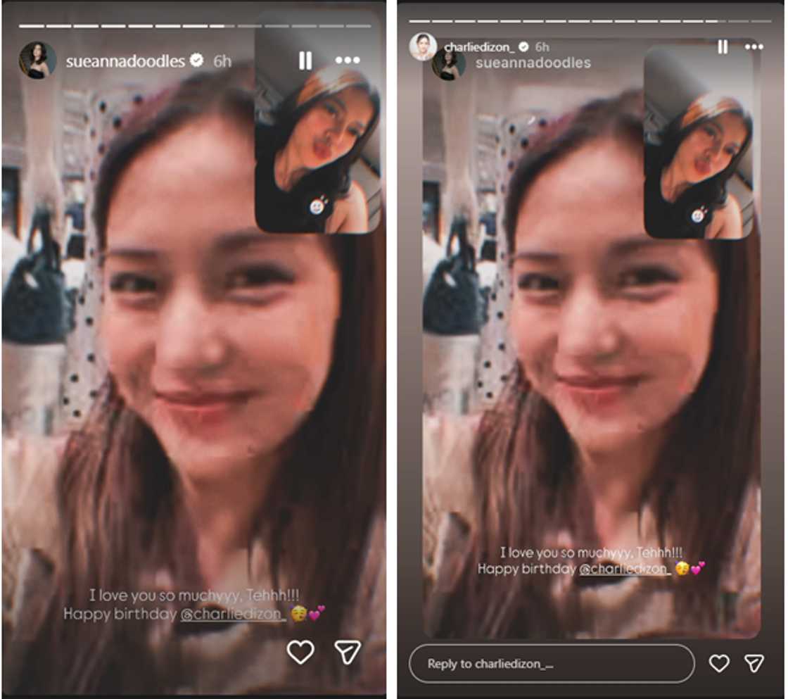 Sue Ramirez, may sweet birthday greeting para kay Charlie Dizon Sue Ramirez, may sweet birthday greeting para kay Charlie Dizon