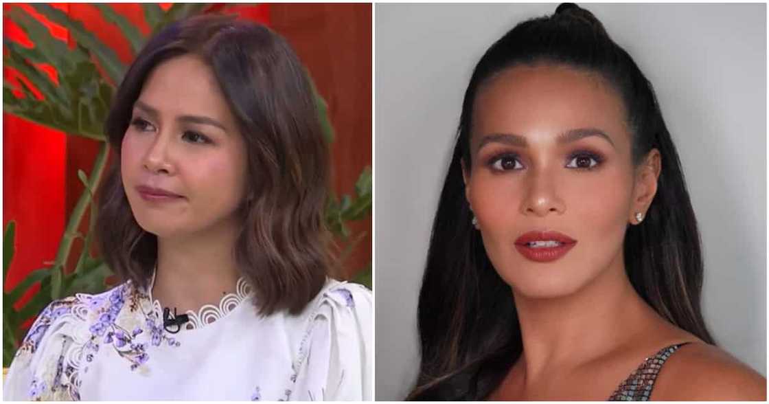 Kaye Abad, tanggap ang bansag sa kanya ni Mo Twister na "ugly version" of Iza Calzado Kaye Abad, tanggap ang bansag sa kanya ni Mo Twister na "ugly version" of Iza Calzado