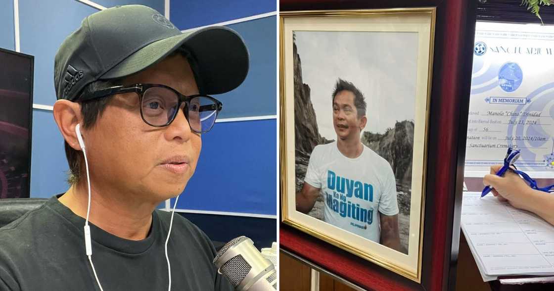 Arnold Clavio, may bagong tribute para kay Chino Trinidad; ipinasilip ng burol ng yumaong journalist