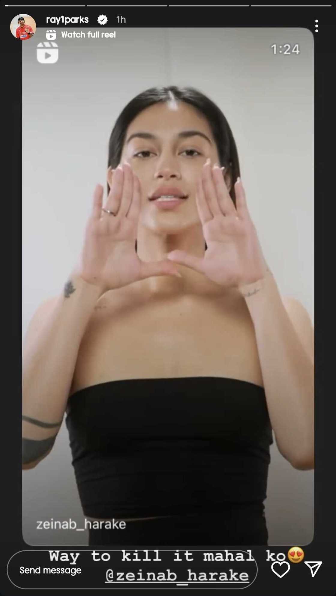 Ray Parks praises Zeinab Harake's 'Asoka' makeup trend video Ray Parks praises Zeinab Harake's 'Asoka' makeup trend video