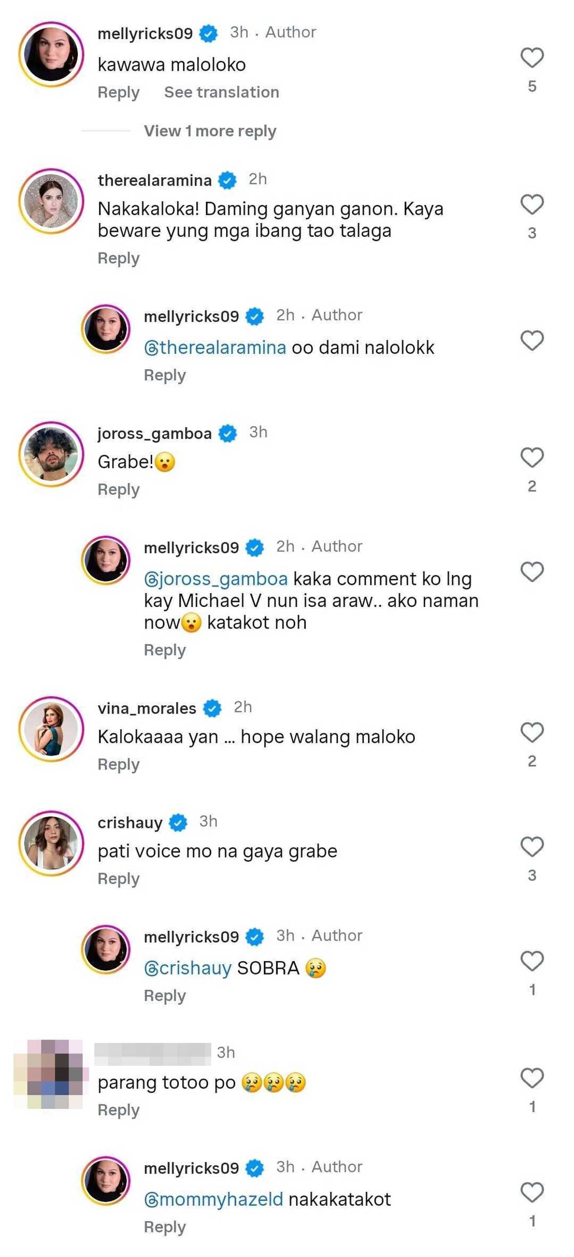 Melissa Ricks, natakot sa AI-edited video niya: "This is horrible, dinamay pa asawa ko" Melissa Ricks, natakot sa AI-edited video niya: "This is horrible, dinamay pa asawa ko"