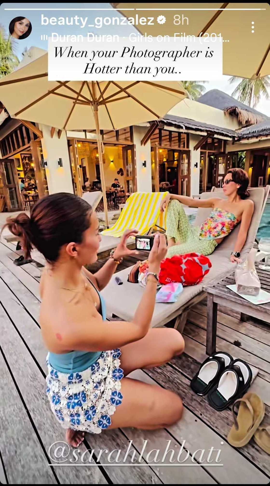 Beauty Gonzalez at Sarah Lahbati, may cute social media exchange tungkol sa casual photoshoot nila Beauty Gonzalez at Sarah Lahbati, may cute social media exchange tungkol sa casual photoshoot nila