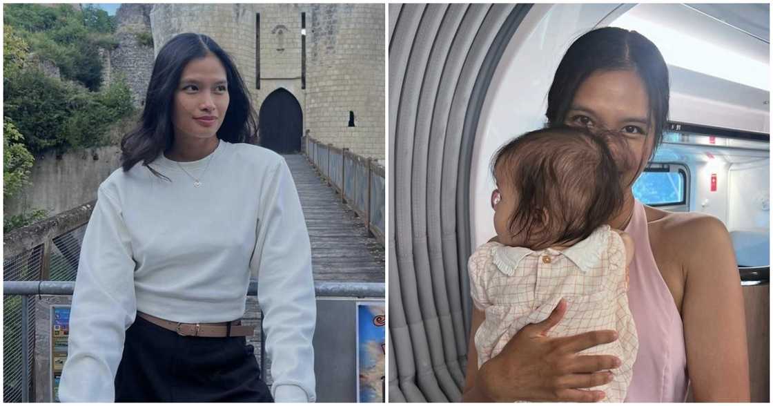 Janine Tugonon answers question about her baby's eczema: "Just had a recent outbreak"