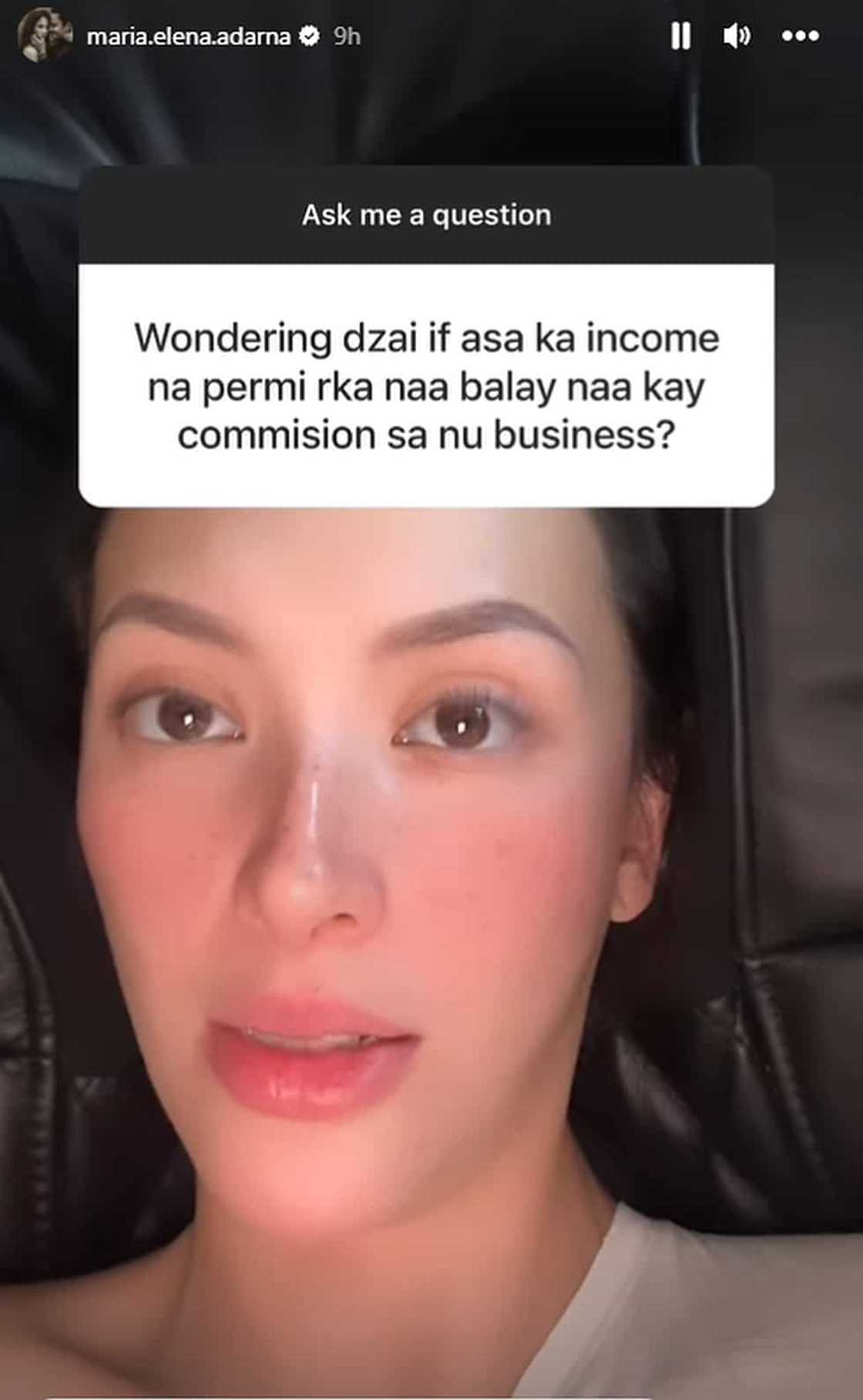 Ellen Adarna, nakakatanggap ng dibidendo mula sa pamilya Ellen Adarna, nakakatanggap ng dibidendo mula sa pamilya