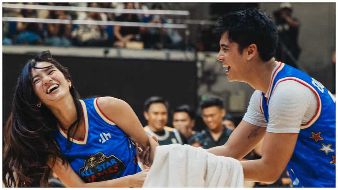 Donny, isinabit ang medal kay Belle sa ASG: Belle, hinangaan nang ipasa ito kay Solana Donny, isinabit ang medal kay Belle sa ASG: Belle, hinangaan nang ipasa ito kay Solana