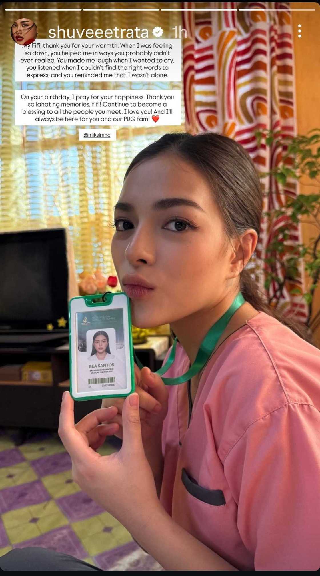 Shuvee Etrata honors Mika Salamanca with heartfelt birthday message Shuvee Etrata honors Mika Salamanca with heartfelt birthday message