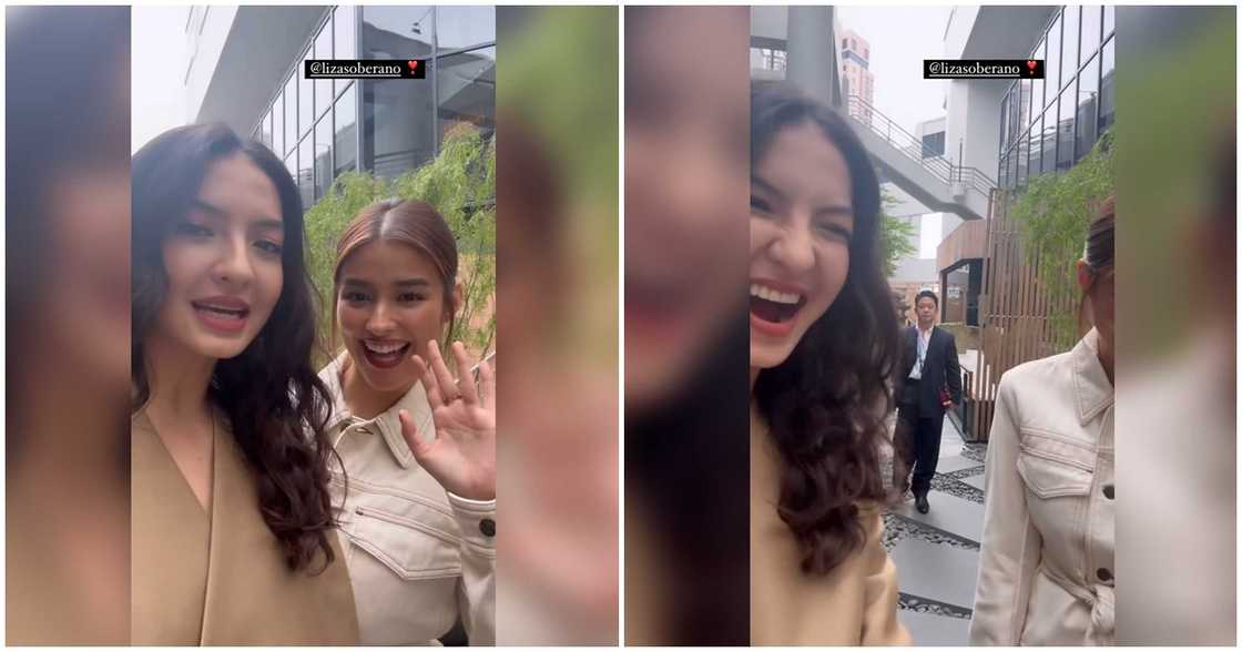 Video ni Liza Soberano habang siya ay nasa Singapore, nag-viral