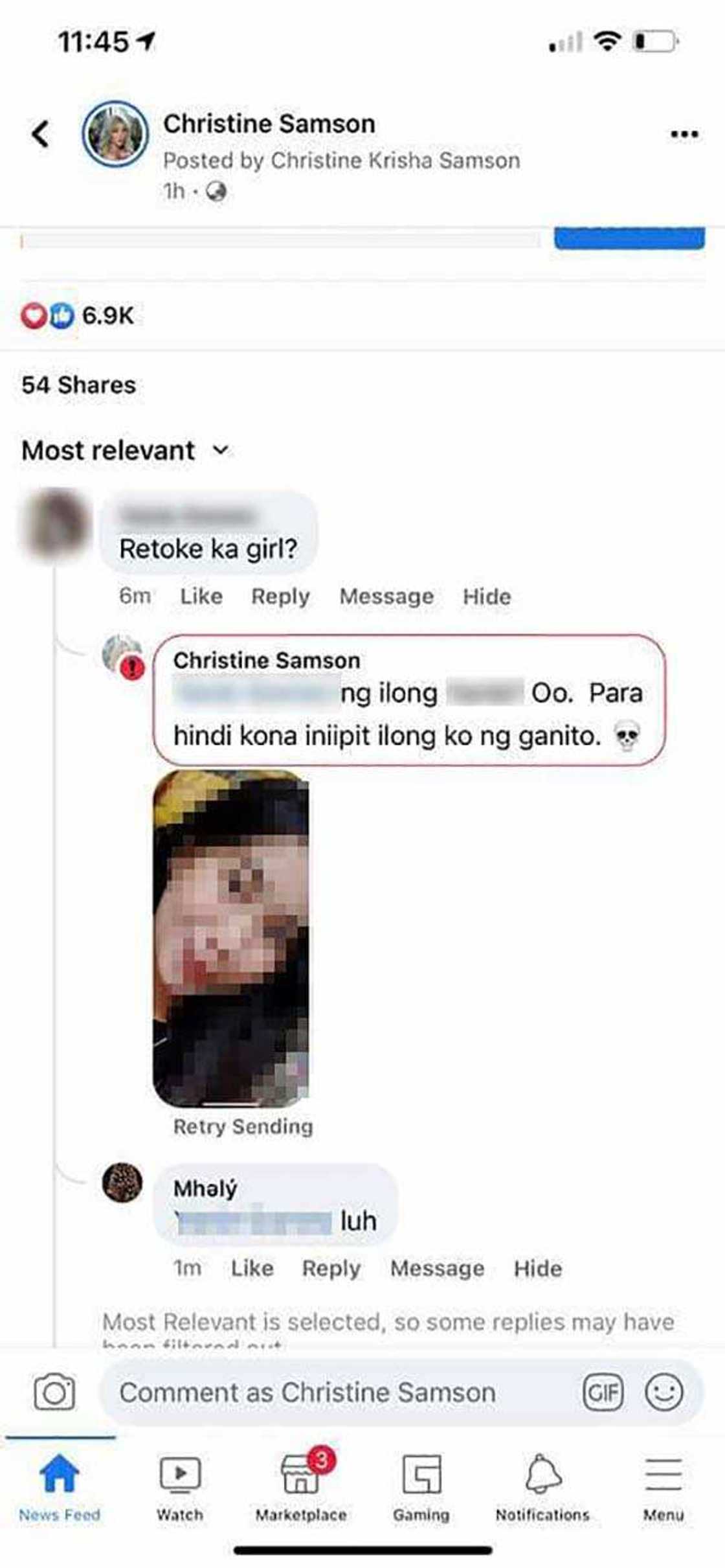 Christine Samson, hindi pinalampas ang pang-iintriga ng kanyang basher