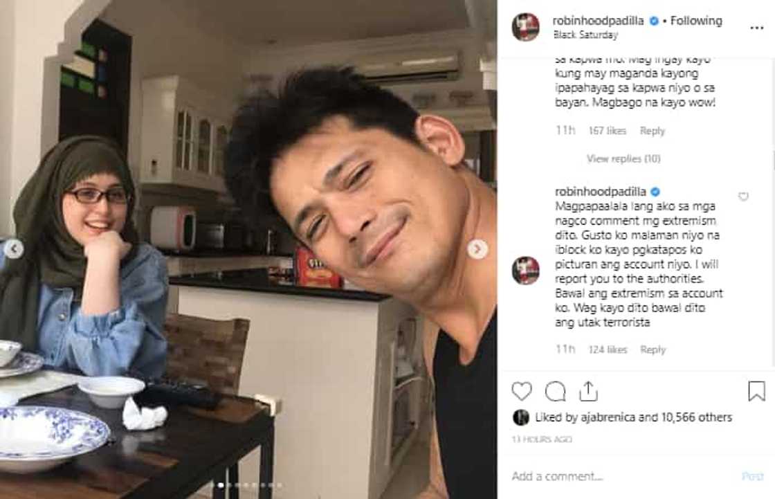 Robin Padilla chides netizen who questioned his Islam faith