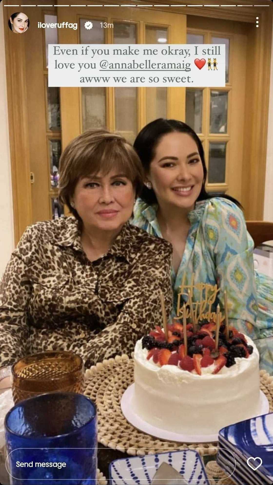 Ruffa Gutierrez pens sweet message for her mother Annabelle Rama amid issue Ruffa Gutierrez pens sweet message for her mother Annabelle Rama amid issue
