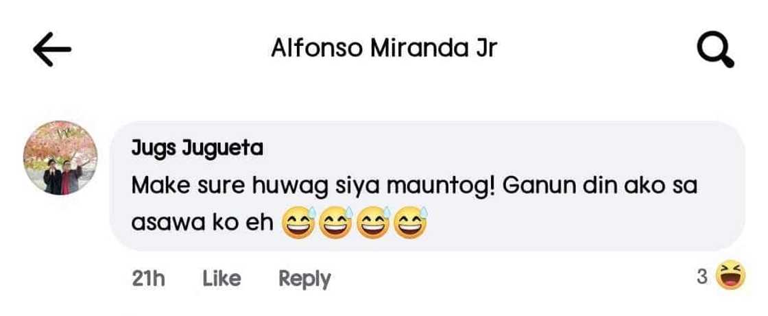 Jugs Jugueta, pabirong sinabi na wag "mauntog" si Neri Naig sa viral post ni Chito Miranda Jugs Jugueta, pabirong sinabi na wag "mauntog" si Neri Naig sa viral post ni Chito Miranda