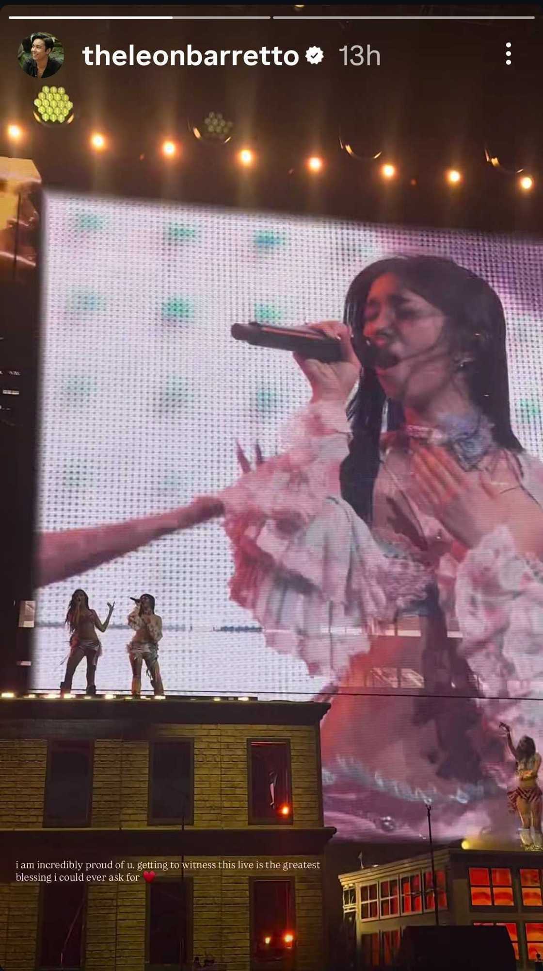 Leon Barretto pens message for Sophia Laforteza after witnessing KATSEYE’s Coachella performance Leon Barretto pens message for Sophia Laforteza after witnessing KATSEYE’s Coachella performance