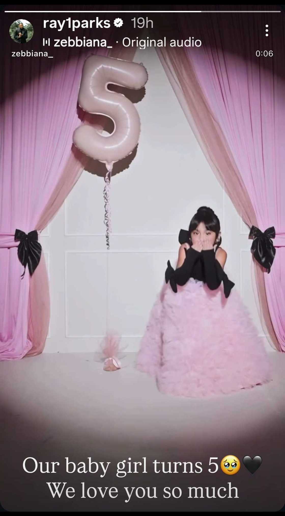 Ray Parks, umantig ng damdamin sa online birthday greeting para kay Bia Ray Parks, umantig ng damdamin sa online birthday greeting para kay Bia