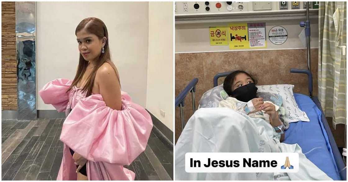 Anak ni Melai Cantiveros na si Stela, na-admit sa ospital: "Please pray niyo" Anak ni Melai Cantiveros na si Stela, na-admit sa ospital: "Please pray niyo"