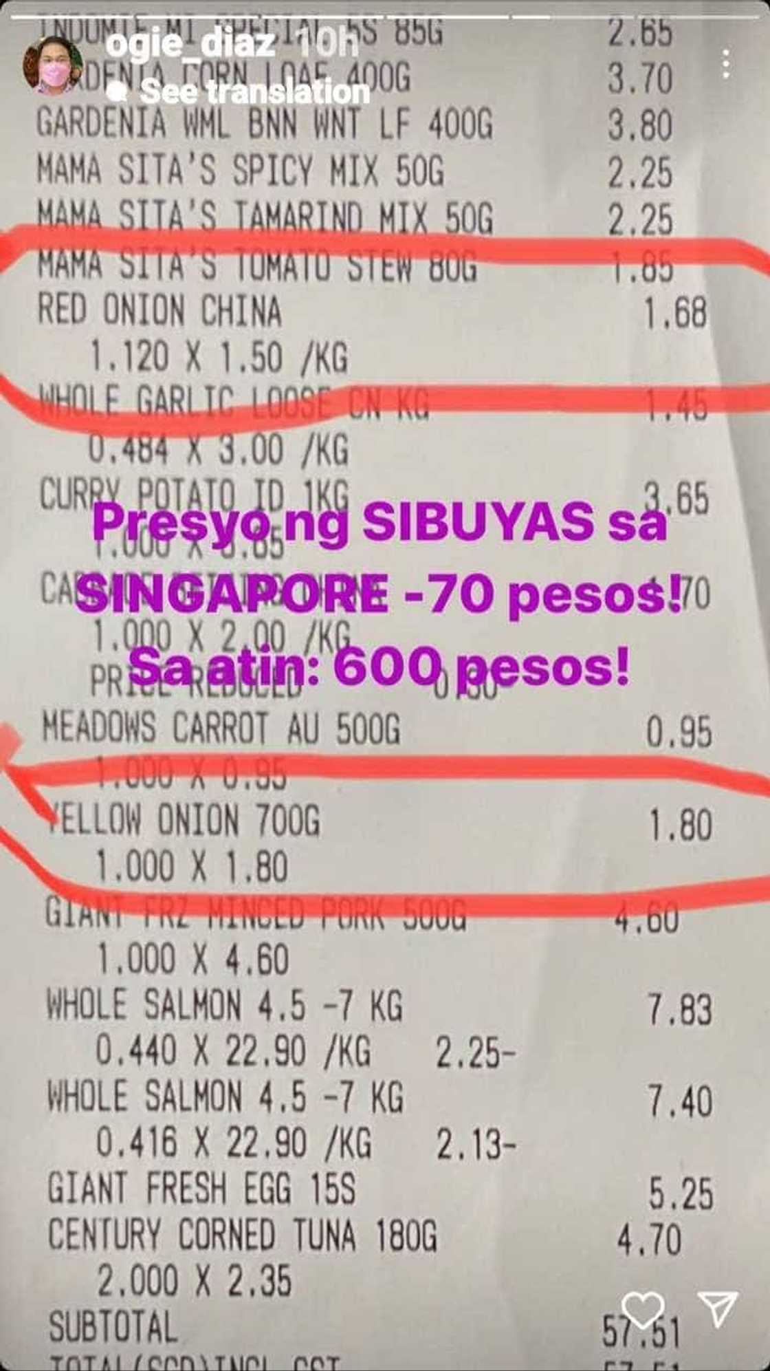 Ogie Diaz nang malaman ang mababang presyo ng sibuyas sa ibang bansa: “Sa atin 600 pesos” Ogie Diaz nang malaman ang mababang presyo ng sibuyas sa ibang bansa: “Sa atin 600 pesos”