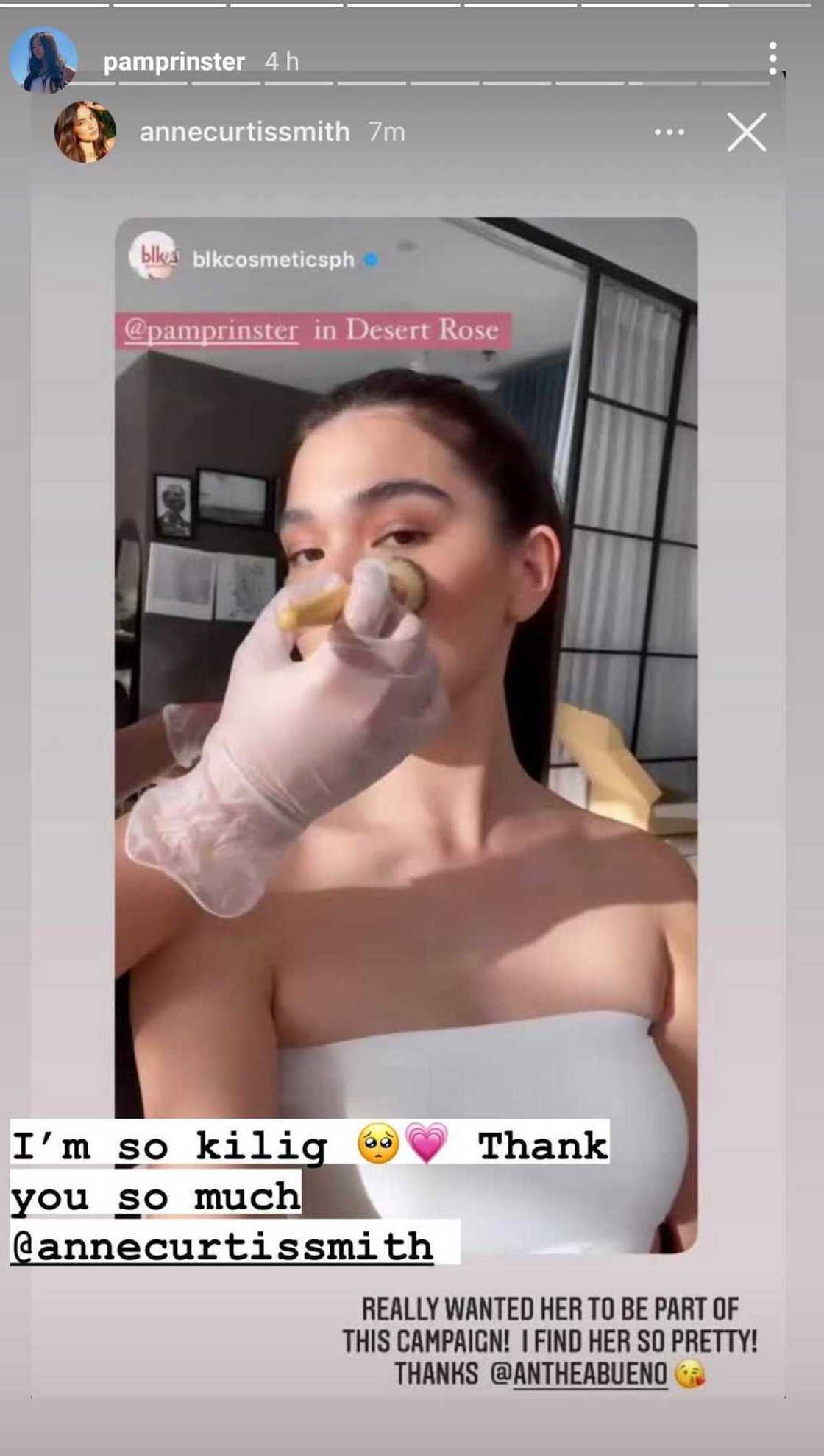 Anne Curtis, gandang ganda kay 'Loving Miss Bridgette' actress Pamela Prinster Anne Curtis, gandang ganda kay 'Loving Miss Bridgette' actress Pamela Prinster