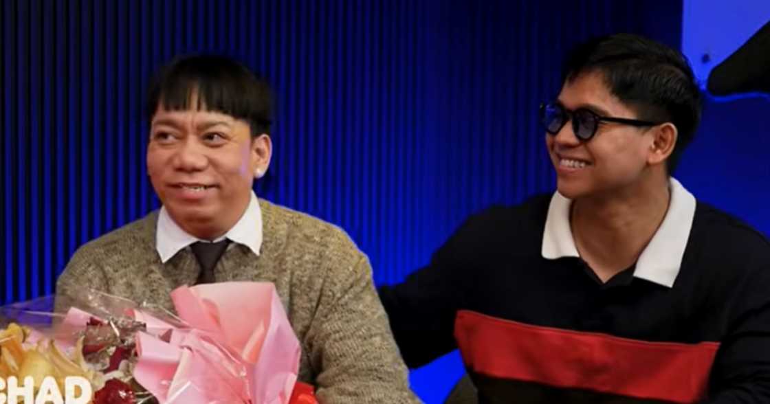 Lassy Marquez with suitor Ken