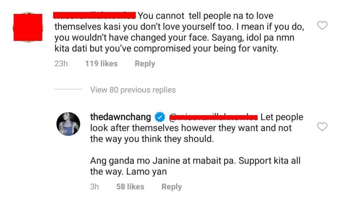 Dawn Chang bravely defends Janine Berdin over ‘retoke’ issue Dawn Chang bravely defends Janine Berdin over ‘retoke’ issue