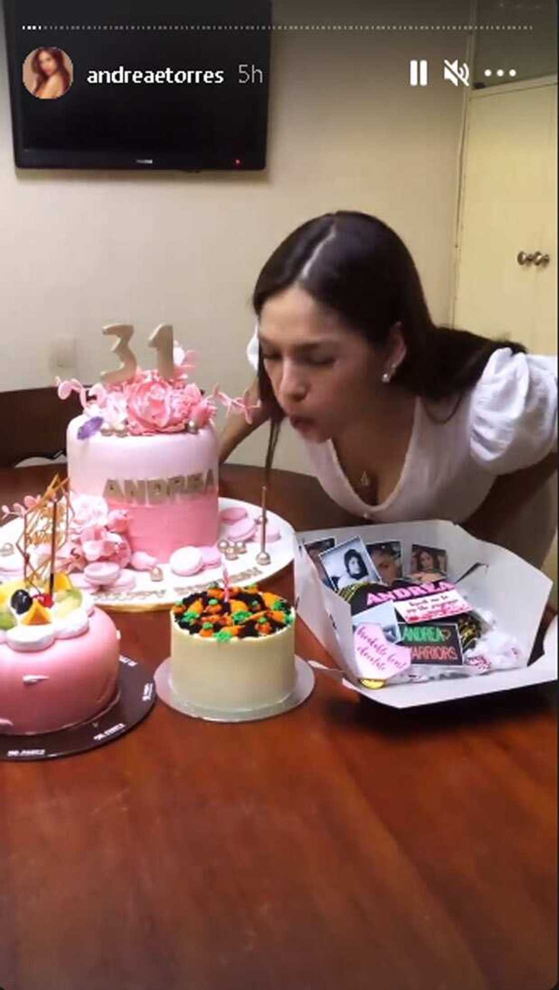 Andrea Torres celebrates 31st birthday: "Most number of prayers answered" Andrea Torres celebrates 31st birthday: "Most number of prayers answered"